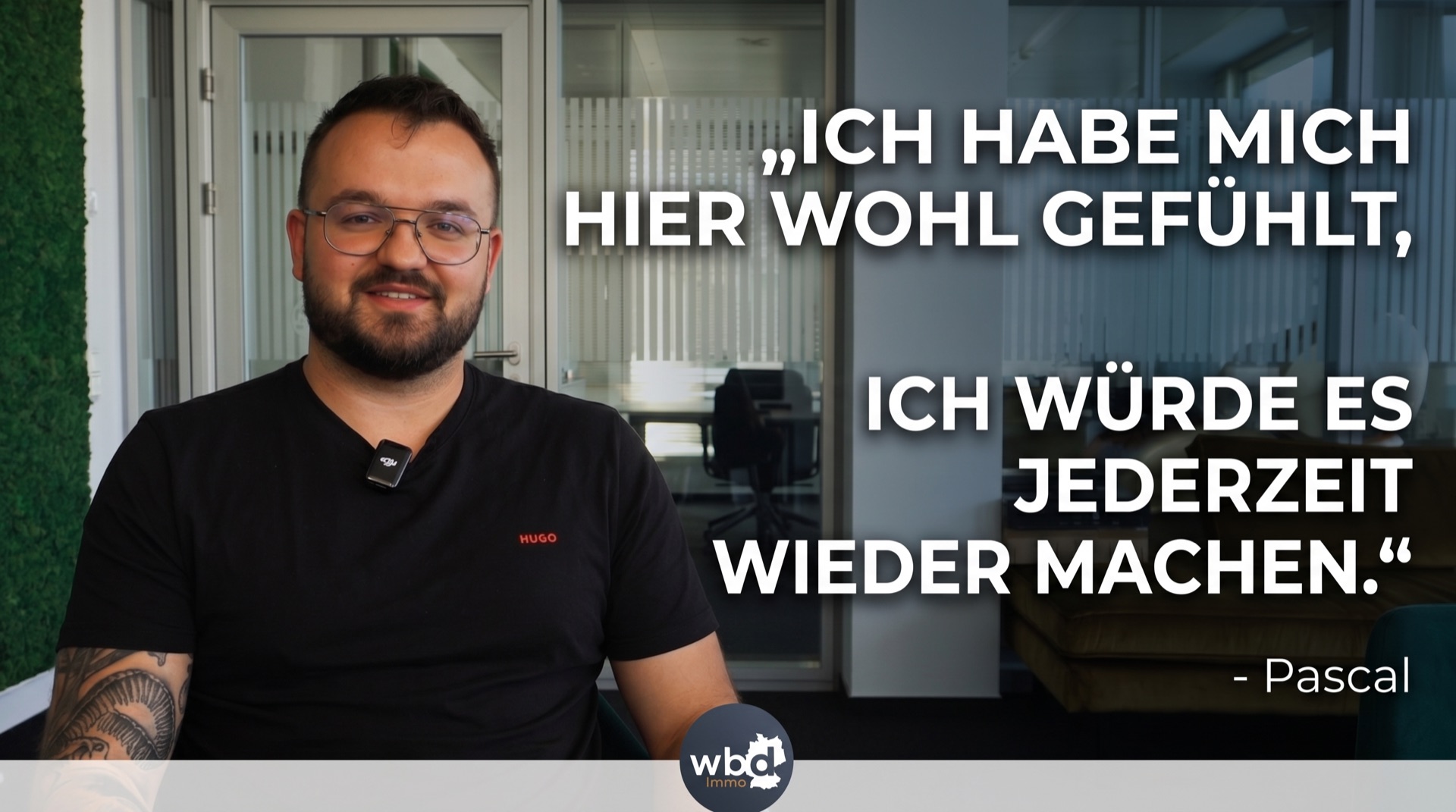 Pascal H. Testimonial